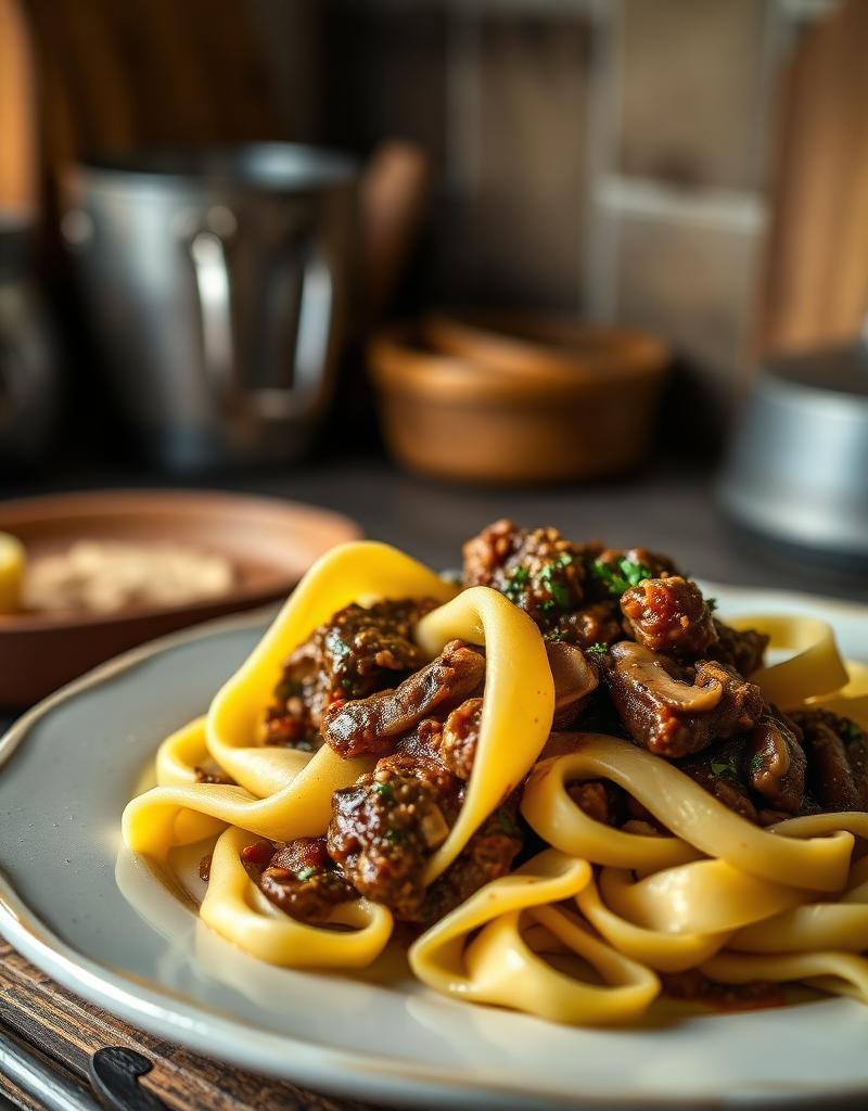 A home-cooked dinner